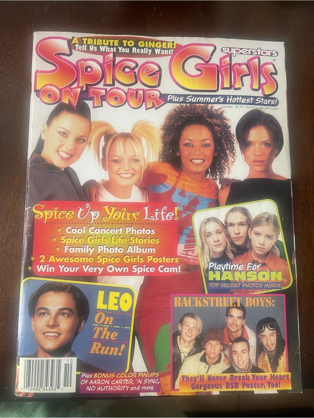 Spice Girls On Tour - Superstars 1998 Magazine